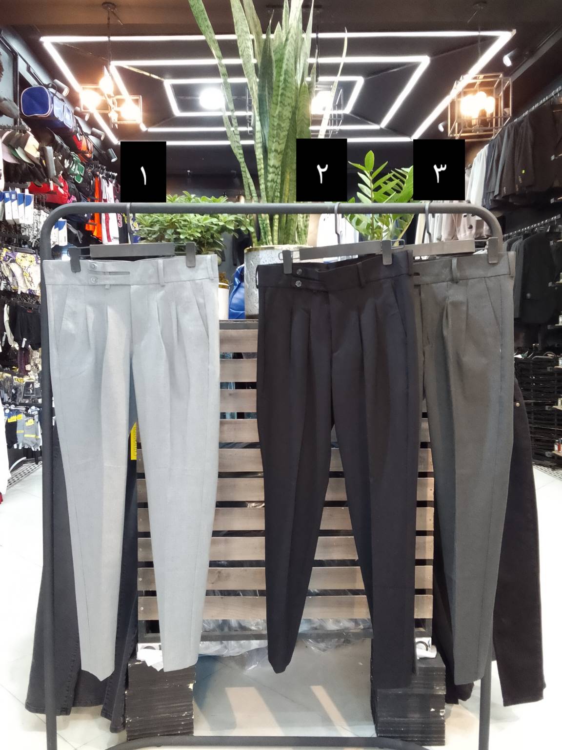 InShot_۲۰۲۴۱۲۰۴_۱۴۱۷۰۷۵۹۳ شلوار پارچه ای کد 1140 - Image 1