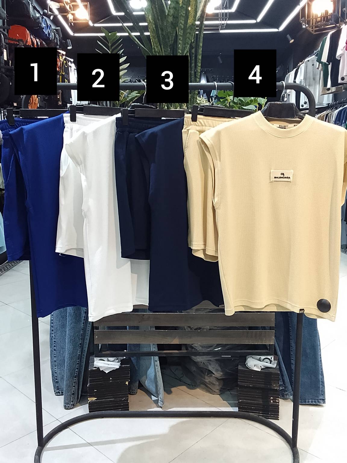 InShot_۲۰۲۵۰۴۰۸_۱۹۲۸۱۴۳۰۵ (1) ست تاپ و شلوارک کد 1488 - Image 1