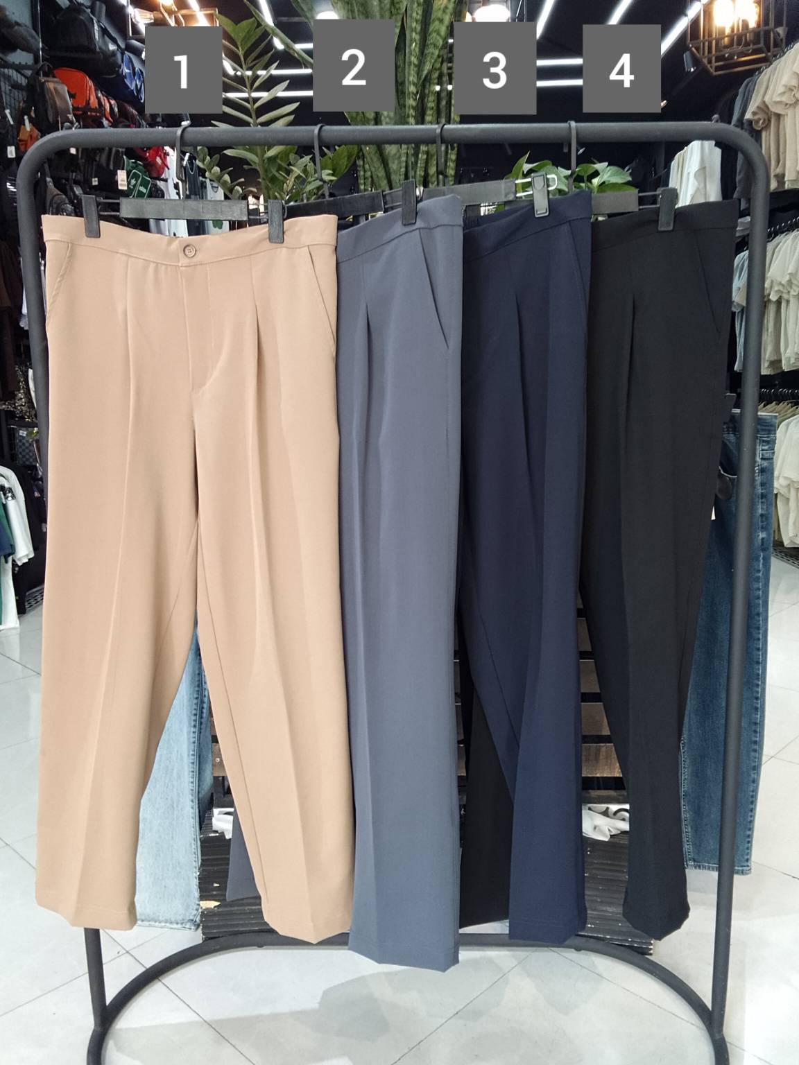 InShot_۲۰۲۵۰۴۲۹_۱۳۳۹۱۶۵۹۱ شلوار پارچه ای کد 1568 - Image 1