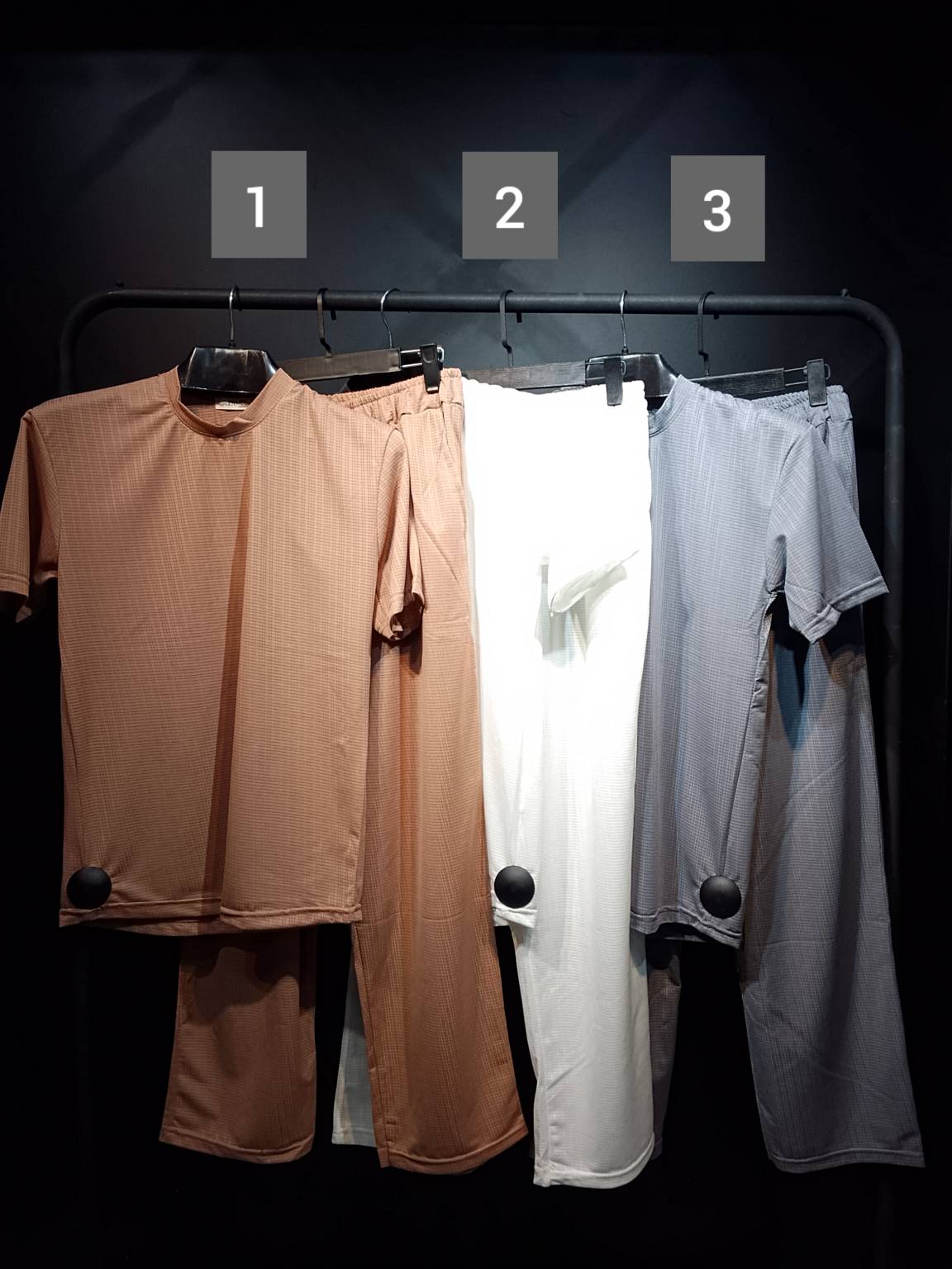 InShot_۲۰۲۵۰۹۰۸_۱۸۵۵۲۱۹۰۹ ست تیشرت شلوار مراکشی کد1833 - Image 1